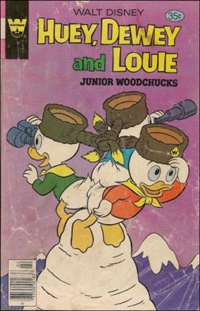 Walt Disney Huey, Dewey and Louie: Junior Woodchucks  issue 54-B Whitman Cover
