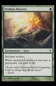 Magic the Gathering: New Phyrexia card 125 Viridian Harvest