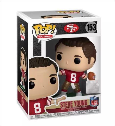 Pop! Football (NFL) figure 153 Steve Young 