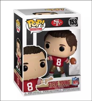 Pop! Football (NFL) figure 153 Steve Young 