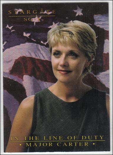 Stargate SG-1: Season 6 (In the Line of Duty - Carter Subset) card MC3 2010