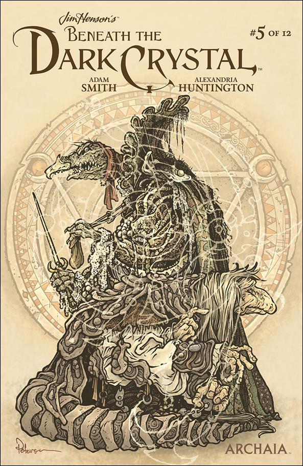 Jim Henson's Beneath the Dark Crystal issue 5-B David Petersen Cover