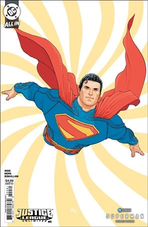 Justice League Unlimited (2025) issue 9-F Frank Quitely Superman Movie Cardstock Cover