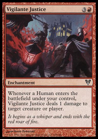 Magic the Gathering: Avacyn Restored (Base Set) card 165 Vigilante Justice