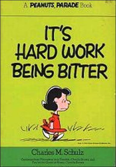 Peanuts Parade issue 15 It's Hard Work Being Bitter 
