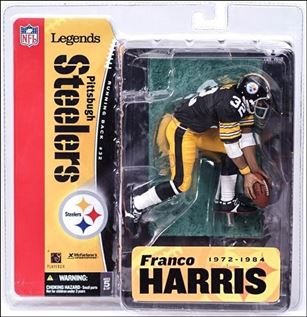 NFL Legends Series 1 figure 3 Franco Harris Pittsburgh Steelers