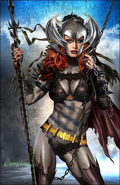 Batman/Superman (2019) issue 1-Q Greg Horn "Batgirl" Virgin Cover 1/1200