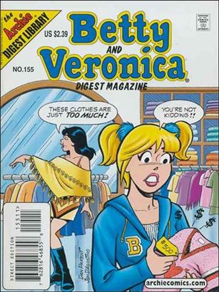 Betty and Veronica Digest Magazine issue 155