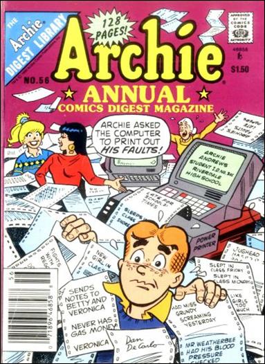 Archie Annual Digest Magazine issue 56
