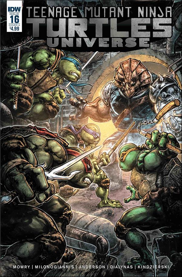 Teenage Mutant Ninja Turtles Universe issue 16 Freddie E. Williams II Cover