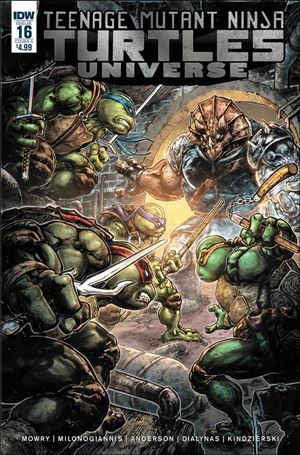 Teenage Mutant Ninja Turtles Universe issue 16 Freddie E. Williams II Cover