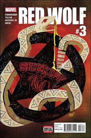 Red Wolf (2016) issue 3 Jeffrey Veregge Cover