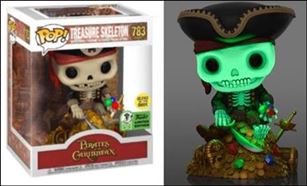 POP! Disney figure 783-B Treasure Skeleton (ECCC Exclusive)
