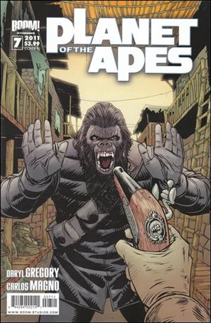 Planet of the Apes (2011) issue 7-B Damian Couceiro Cover