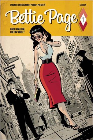 Bettie Page (2017) issue 1-C Scott Chantler Cover