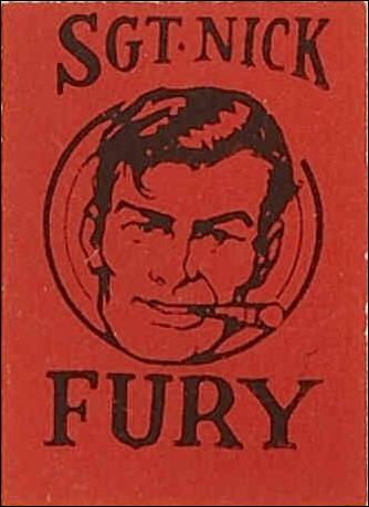 Marvel Mini-Books: Sgt. Nick Fury issue nn-E Red Cover