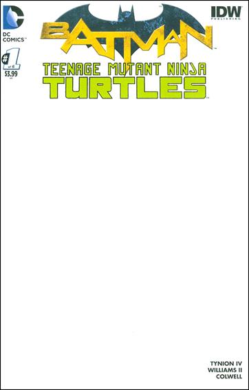 Batman/Teenage Mutant Ninja Turtles issue 1-B Blank/Sketch Cover