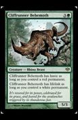 Magic the Gathering: Conflux (Base Set) card 79 Cliffrunner Behemoth