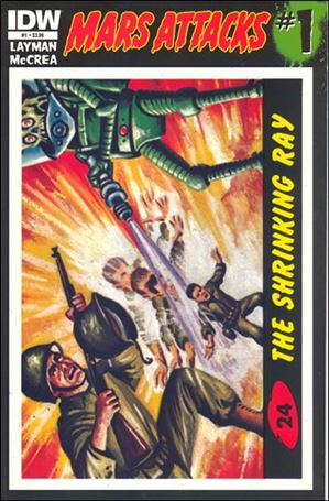 Mars Attacks (2012) issue 1-X Card #24 (The Shrinking Ray)
