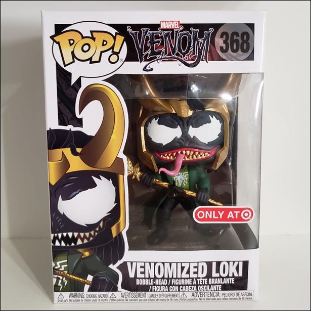 POP! Marvel figure 368 Venomized Loki