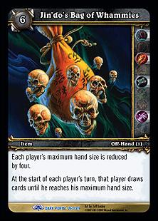 World of Warcraft: Through the Dark Portal (Base Set) card 263 Jin'do's Bag of Whammies