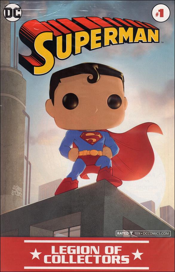 Superman (1939) issue 1-C Polybagged DC Legion of Collectors Cover