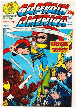 Captain America (UK) issue 54