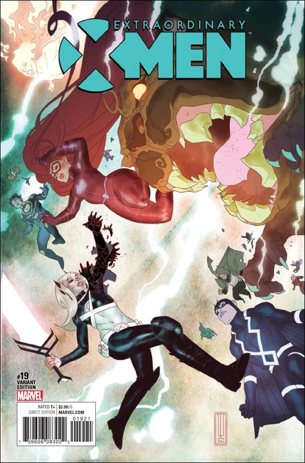 Extraordinary X-Men issue 19-B Ben Caldwell 1:25 Cover