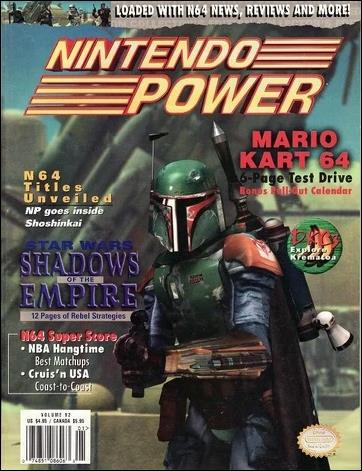 Nintendo Power issue 92-B Boba Fett Cover