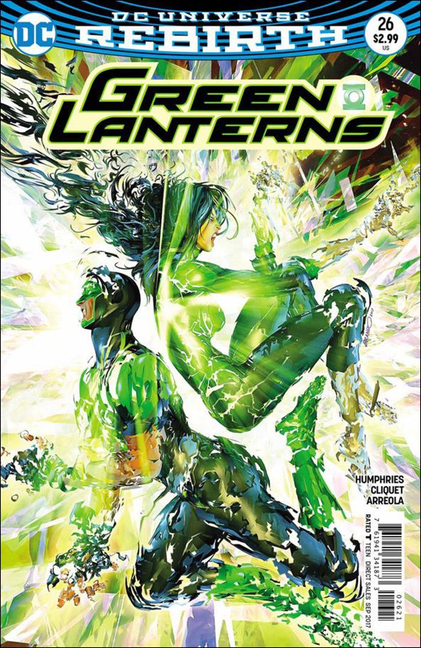 Green Lanterns issue 26-B Brandon Peterson Cover 