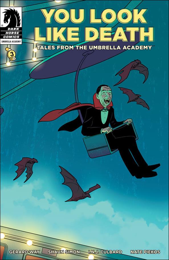 You Look Like Death: Tales from the Umbrella Academy issue 3-B I.N.J. Culbard Cover