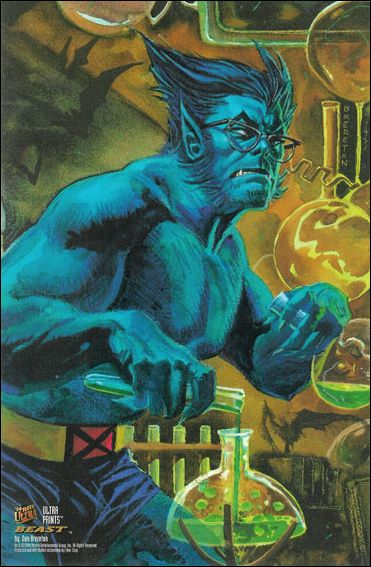 1994 Fleer Ultra X-Men (Ultra Prints Subset) card 1 Beast