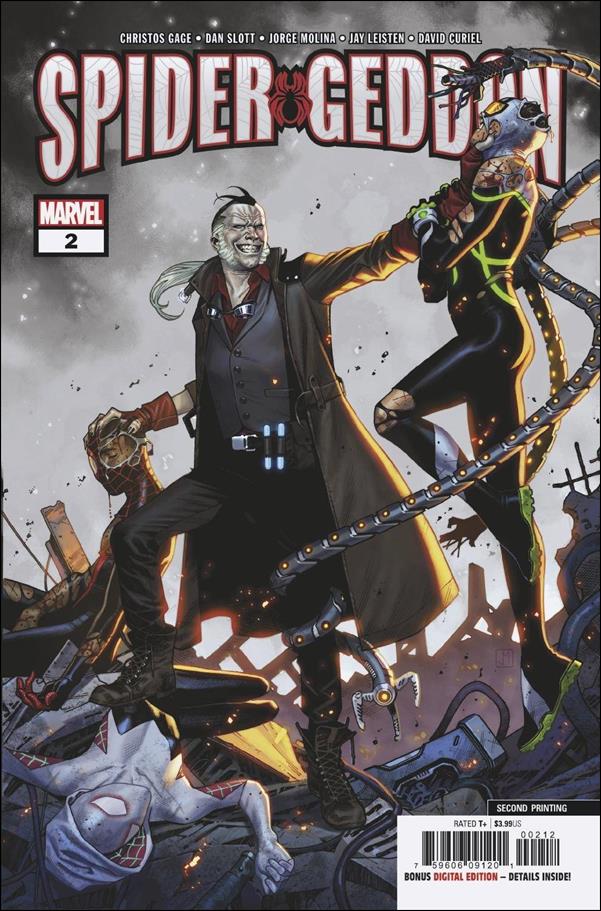 Spider-Geddon issue 2-E Jorge Molina Cover (2nd Printing)