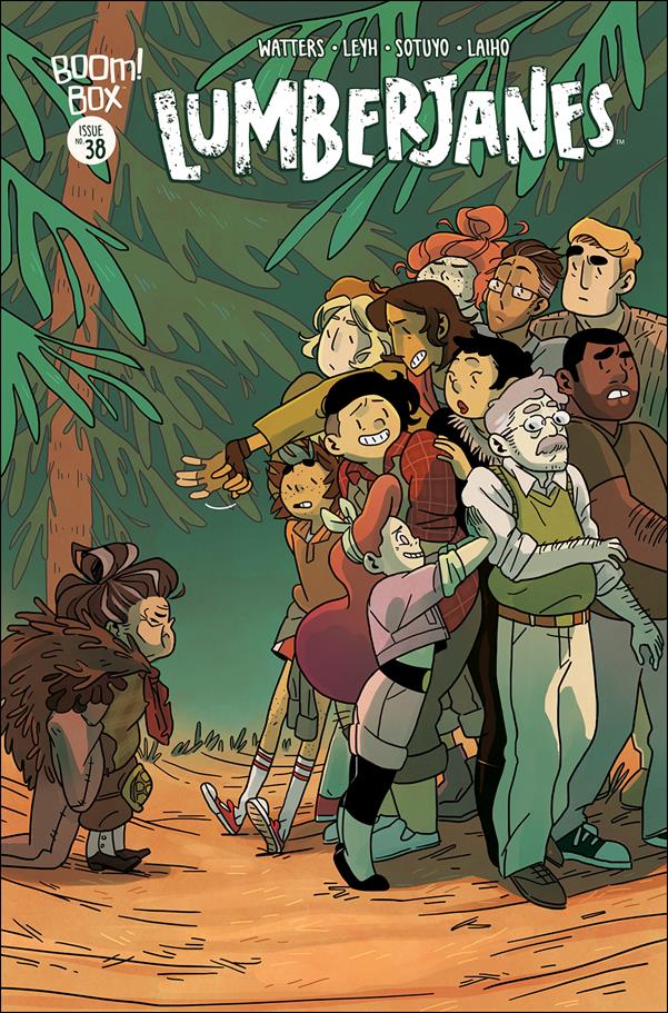 Lumberjanes issue 38 Kat Leyh Cover