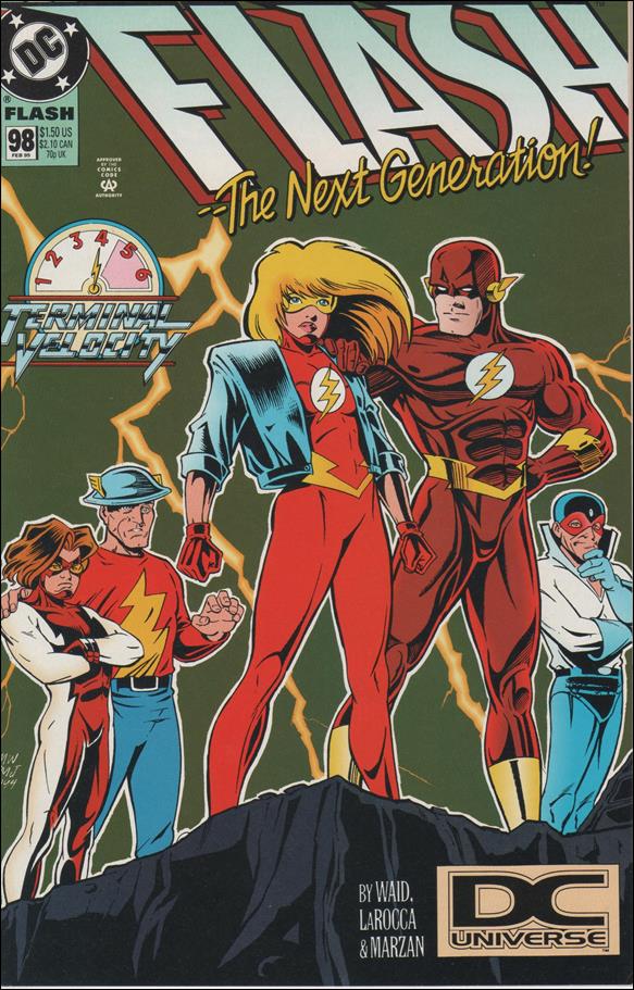 Flash (1987) issue 98-B DC Universe UPC (2nd Printing)