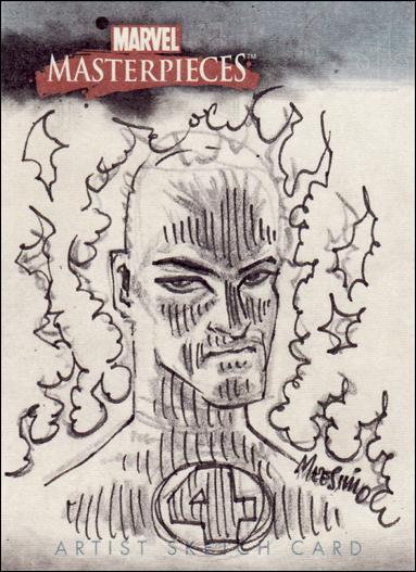 2007 Marvel Masterpieces (Sketch Card Subset) card CM Christian Meesey 1/100