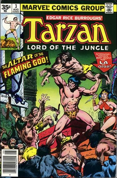 Tarzan (1977) issue 3-B 35 Cent Price Cover