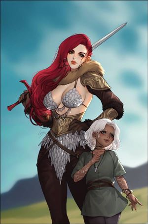 Red Sonja (2021) issue 8-P Leirix Li Virgin Cover