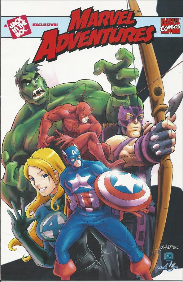 Marvels Adventures issue 1-B Unbagged Cover