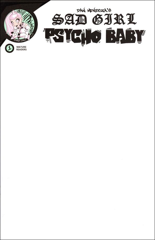 Sad Girl Psycho Baby Preview Book issue 1 Blank Cover