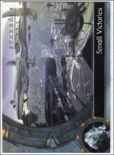 Stargate SG-1: Season 4 (Base Set) card 6 Small Victories