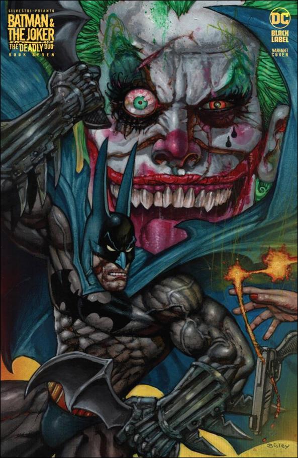Batman & the Joker: The Deadly Duo issue 7-B Simon Bisley Batman & Joker Cardstock Cover
