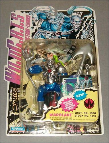 Jim Lee's WildC.A.T.s figure 1818 WarBlade (in Bio-Flexon Armor Suit)