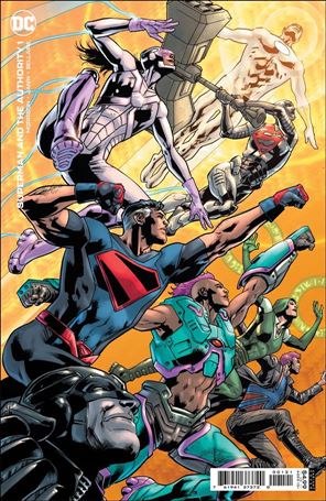 Superman and the Authority issue 1-B Bryan Hitch Cardstock Cover