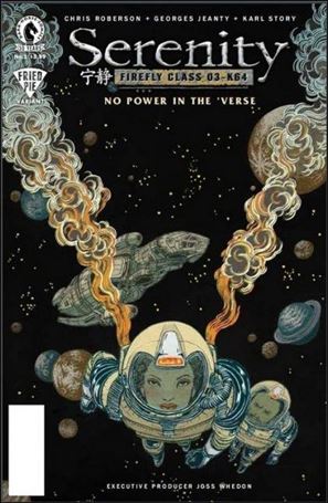 Serenity: Firefly Class 03-K64 - No Power In The Verse issue 1-E Yuko Shimizu Fried Pie Cover