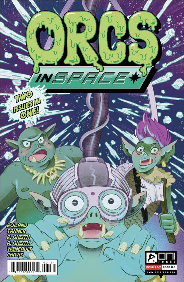 Orcs in Space issue 1 and 2-B Nicole Goux Cover