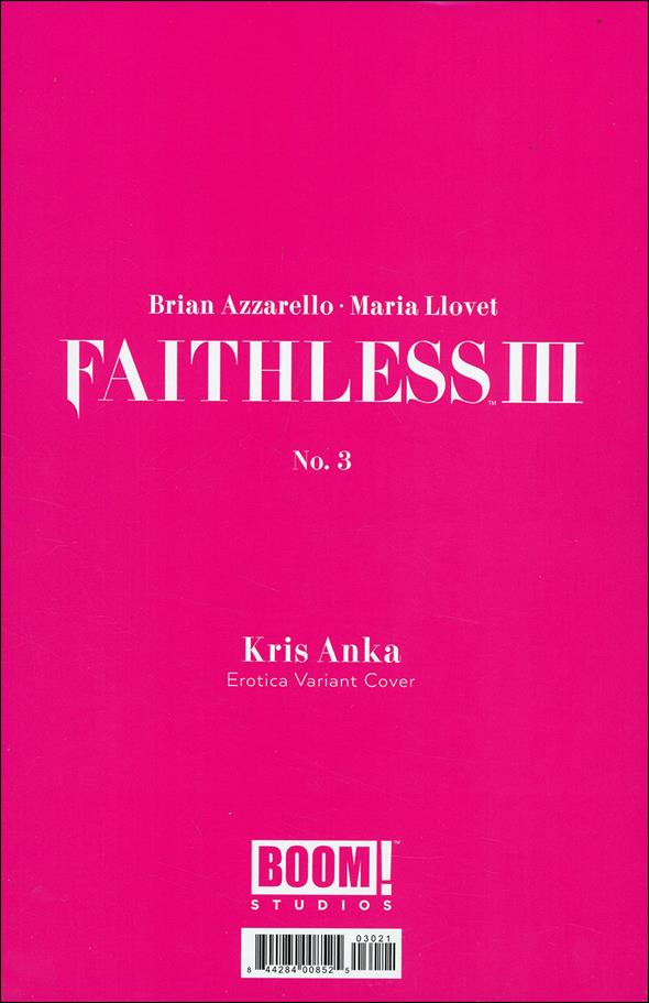 Faithless III issue 3-B Kris Anka Polybagged Erotic Cover