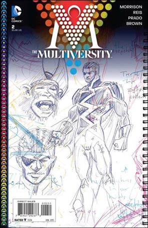 Multiversity issue 2-E Grant Morrison 1:100 Cover