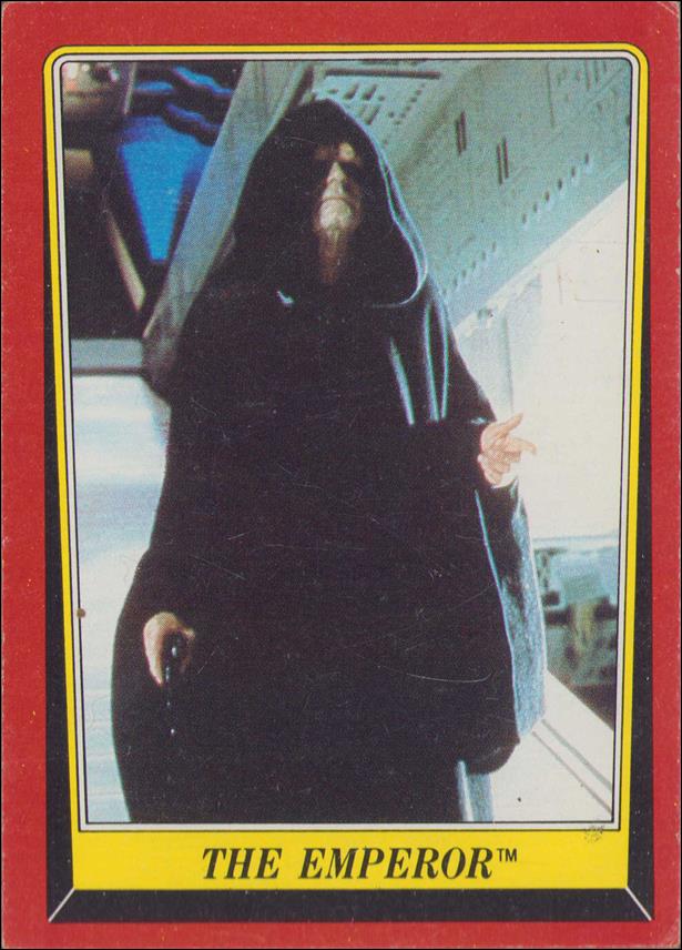 Star Wars: Return of the Jedi: Series 1 (Base Set) card 57 The Emperor