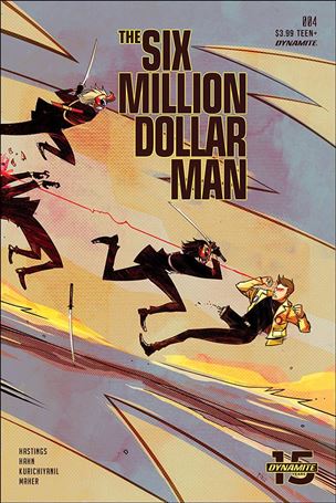 Six Million Dollar Man (2019) issue 4-B Sebastian Piriz Cover